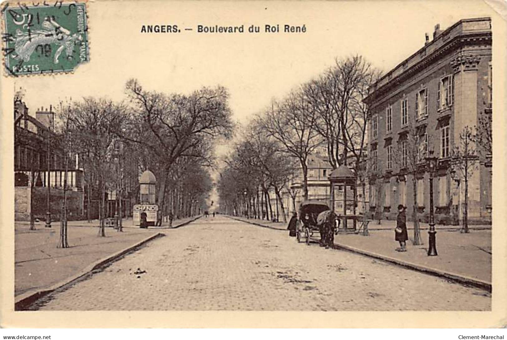 ANGERS - Boulevard Du Roi René - Très Bon état - Angers