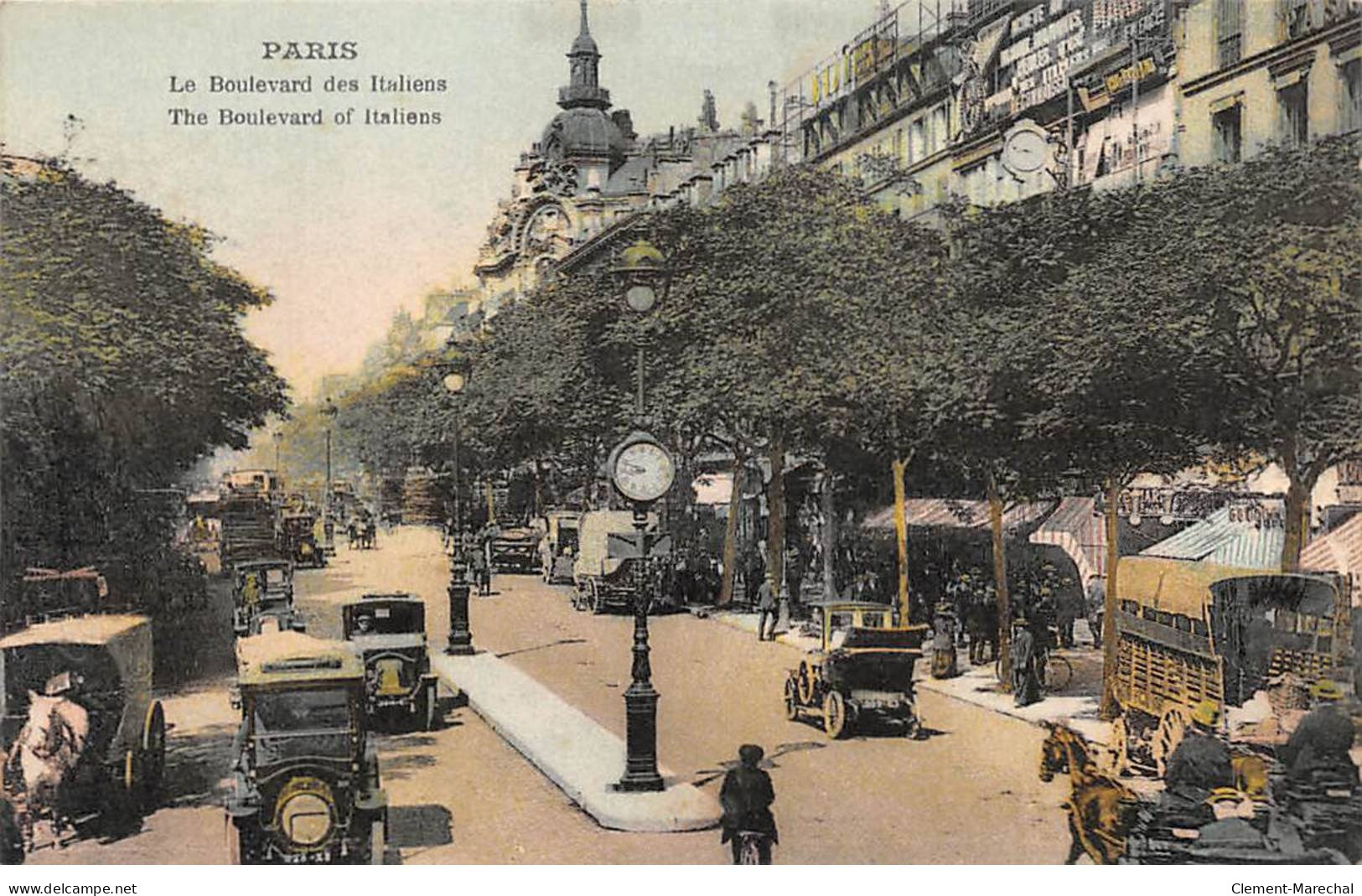 PARIS - Le Boulevard Des Italiens - Très Bon état - Distrito: 02
