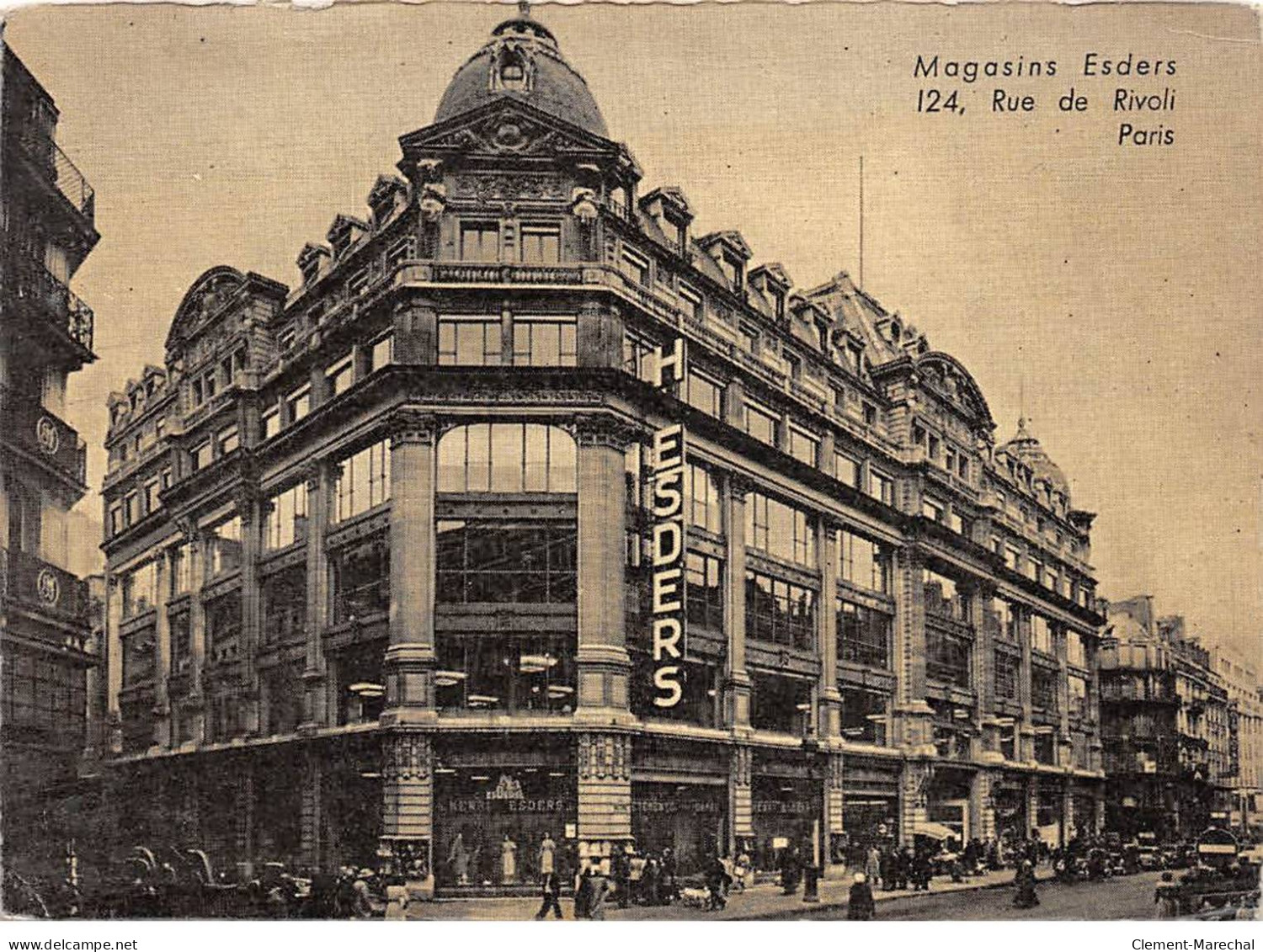 PARIS - Magasins Esders - Rue De Rivoli - Très Bon état - District 01