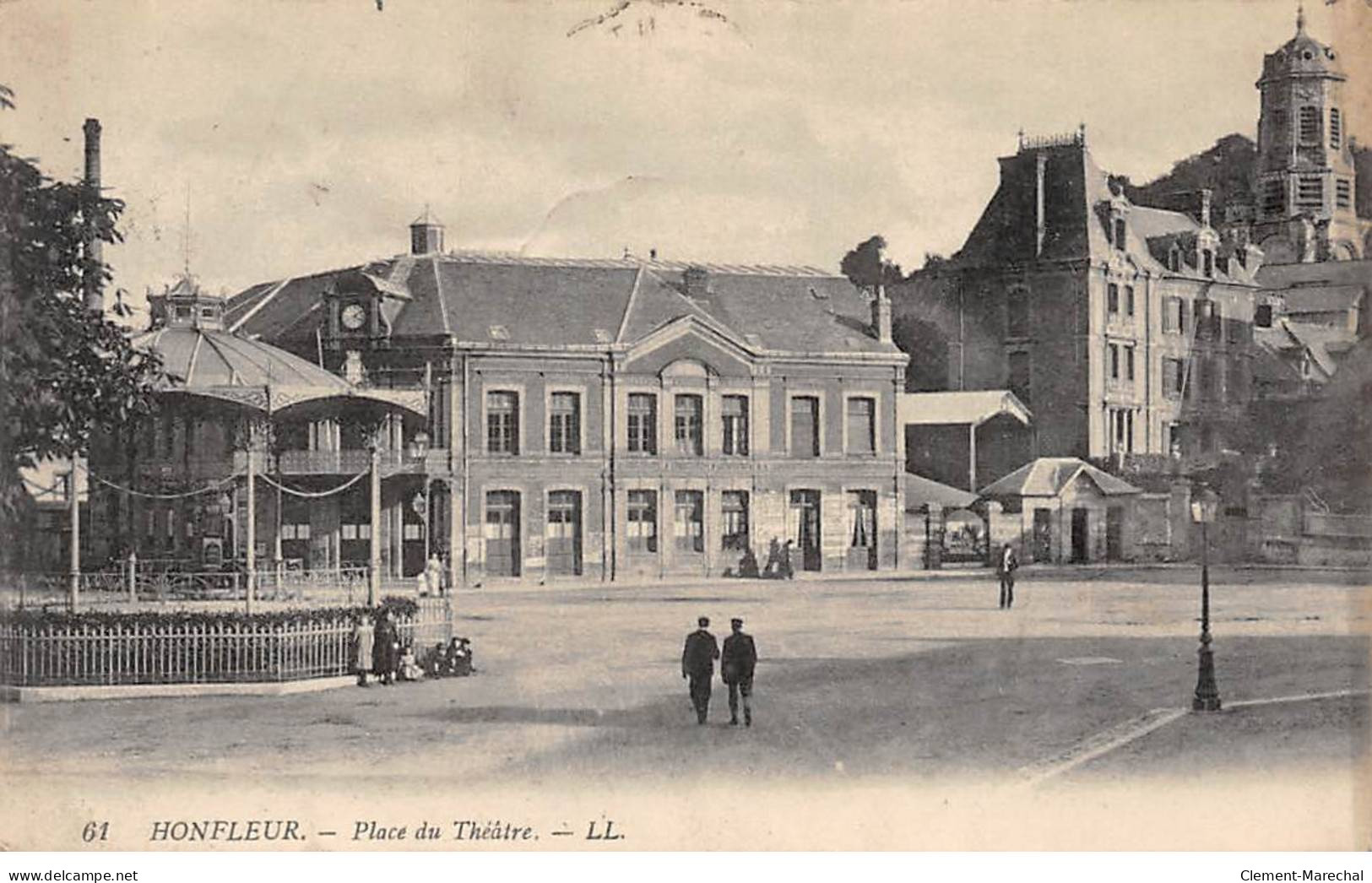 HONFLEUR - Place Du Théâtre - Très Bon état - Honfleur