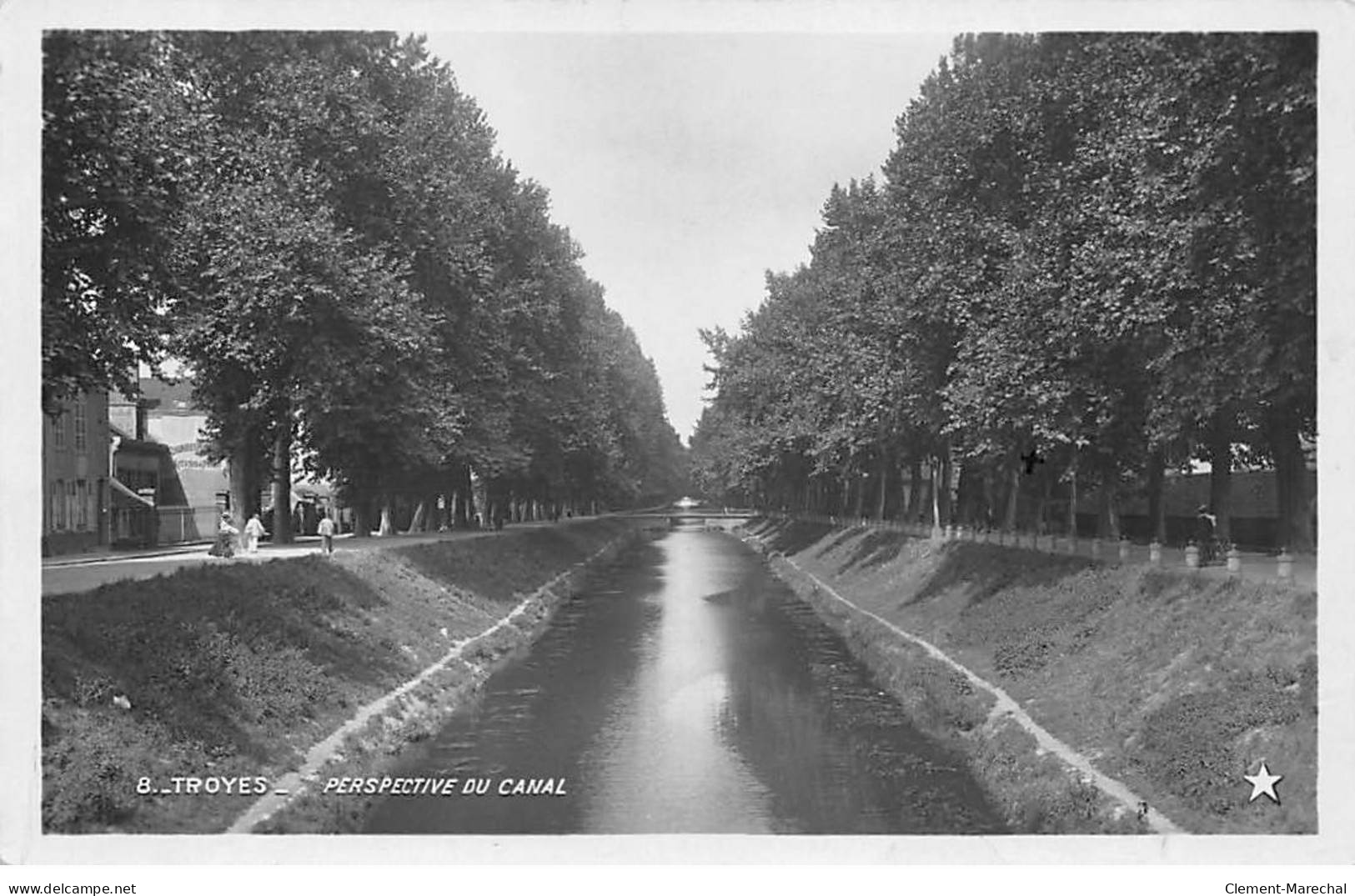 TROYES - Perspective Du Canal - Très Bon état - Troyes