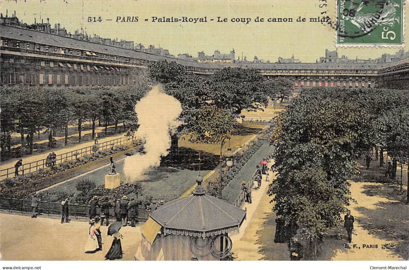 PARIS - Palais Royal - Le Coup De Canon De Midi - Très Bon état - Distretto: 01