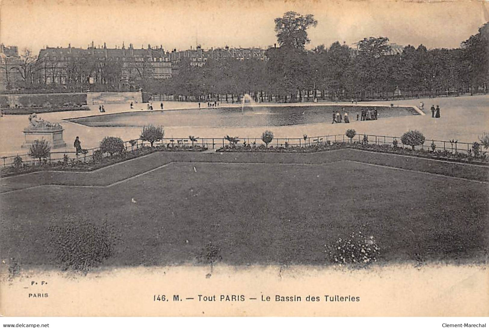 PARIS - Tout Paris - Le Bassin Des Tuileries - état - District 01