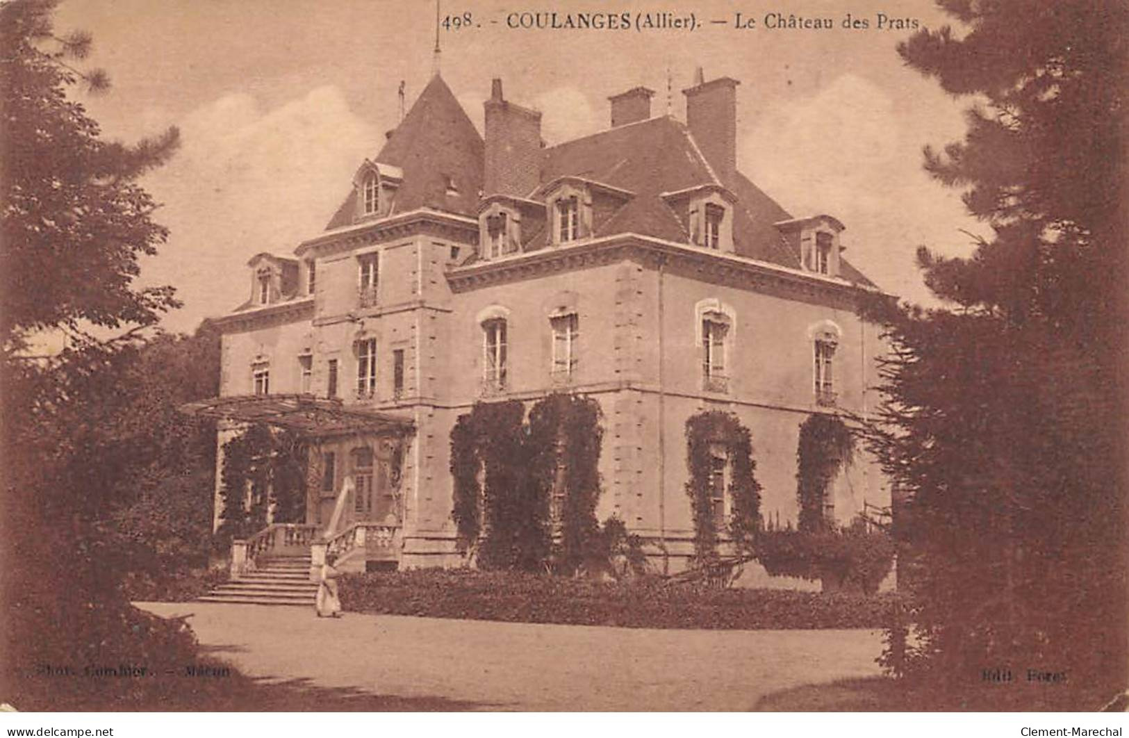 COULANGES - Le Château Des Prats - Très Bon état - Autres & Non Classés