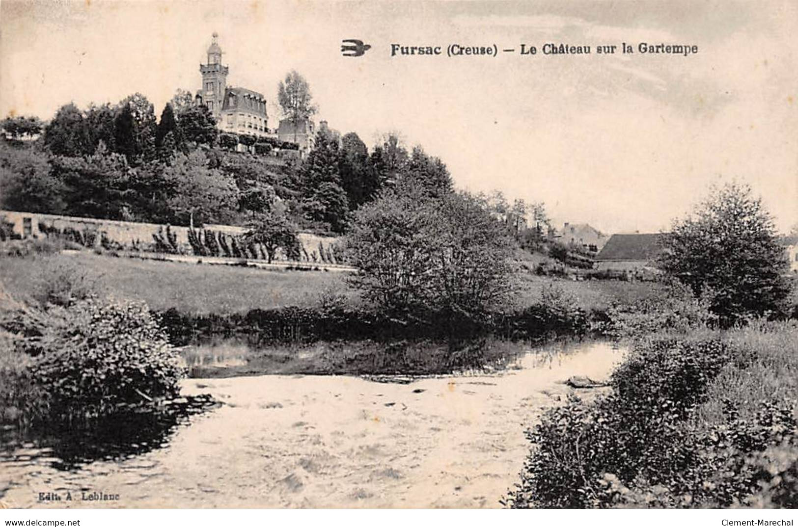 FURSAC - Le Château Sur La Gartempe - Très Bon état - Autres & Non Classés