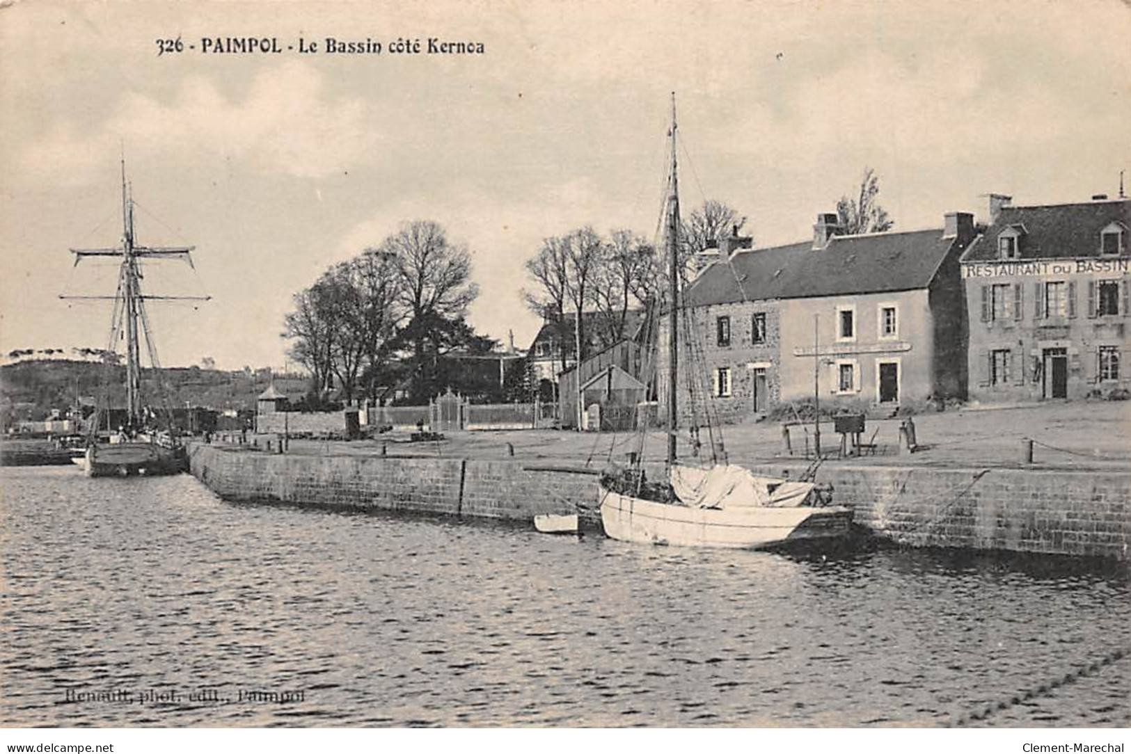 PAIMPOL - Le Bassin Côté Kernoa - Très Bon état - Paimpol