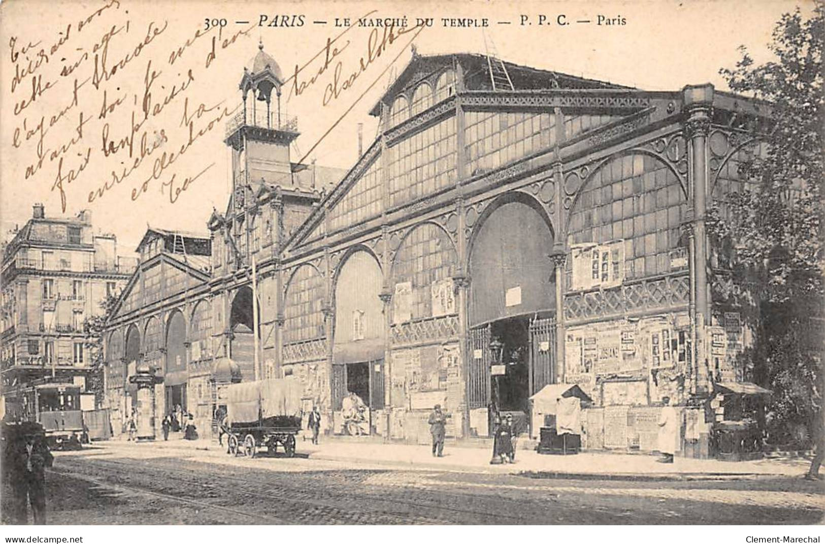 PARIS - Le Marché Du Temple - état - Arrondissement: 03