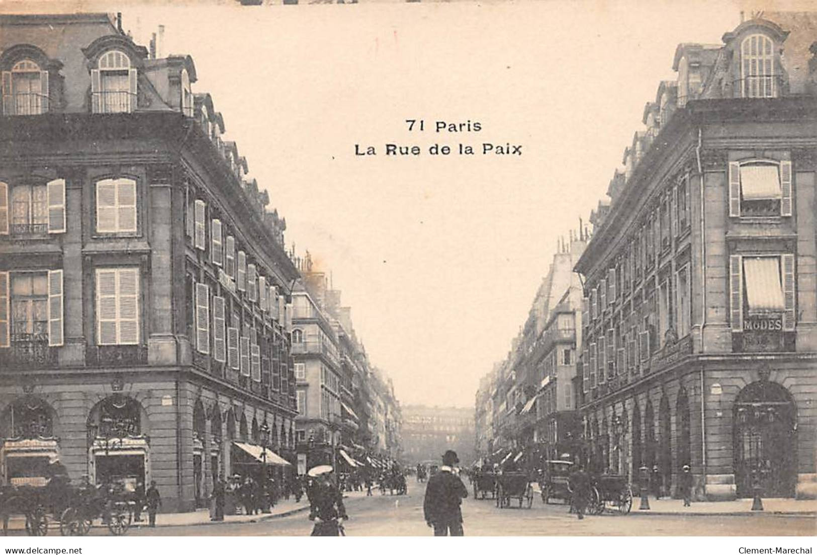 PARIS - La Rue De La Paix - Très Bon état - Arrondissement: 02