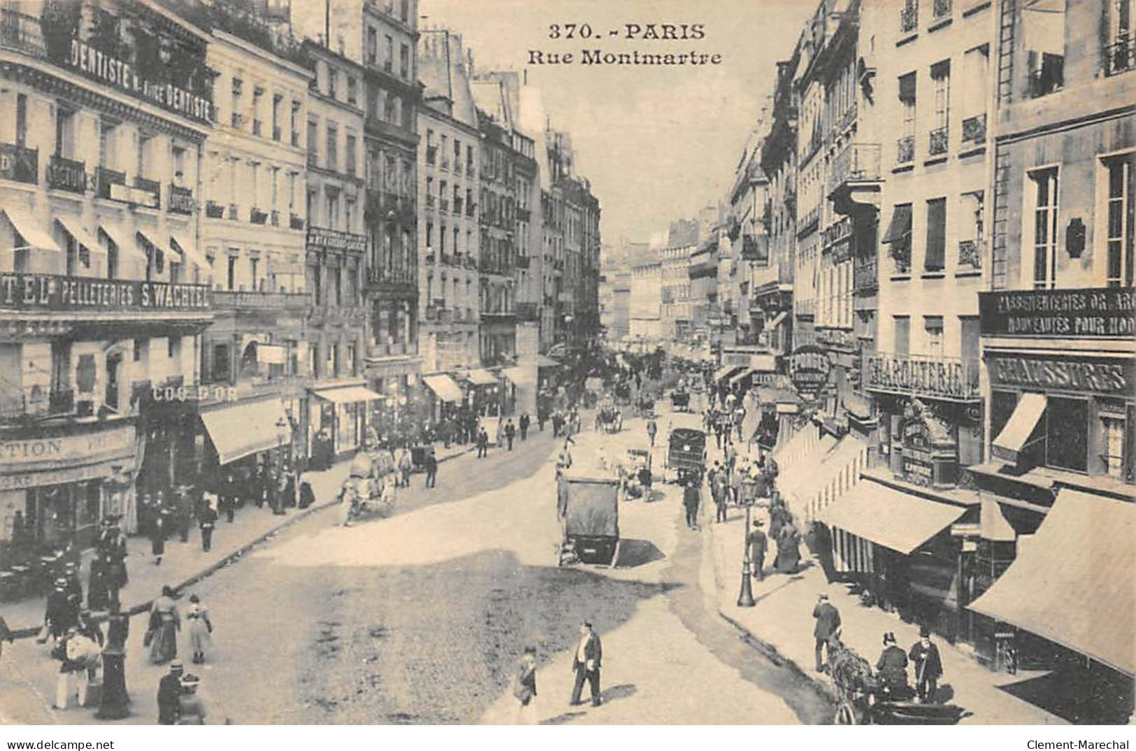 PARIS - Rue Montmartre - Très Bon état - Distrito: 02