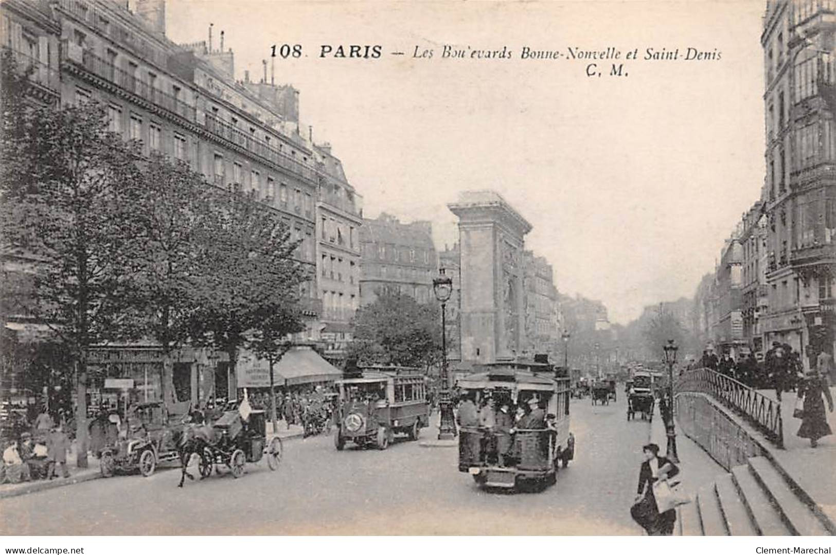 PARIS - Les Boulevards Bonne Nouvelle Et Saint Denis - Très Bon état - District 02