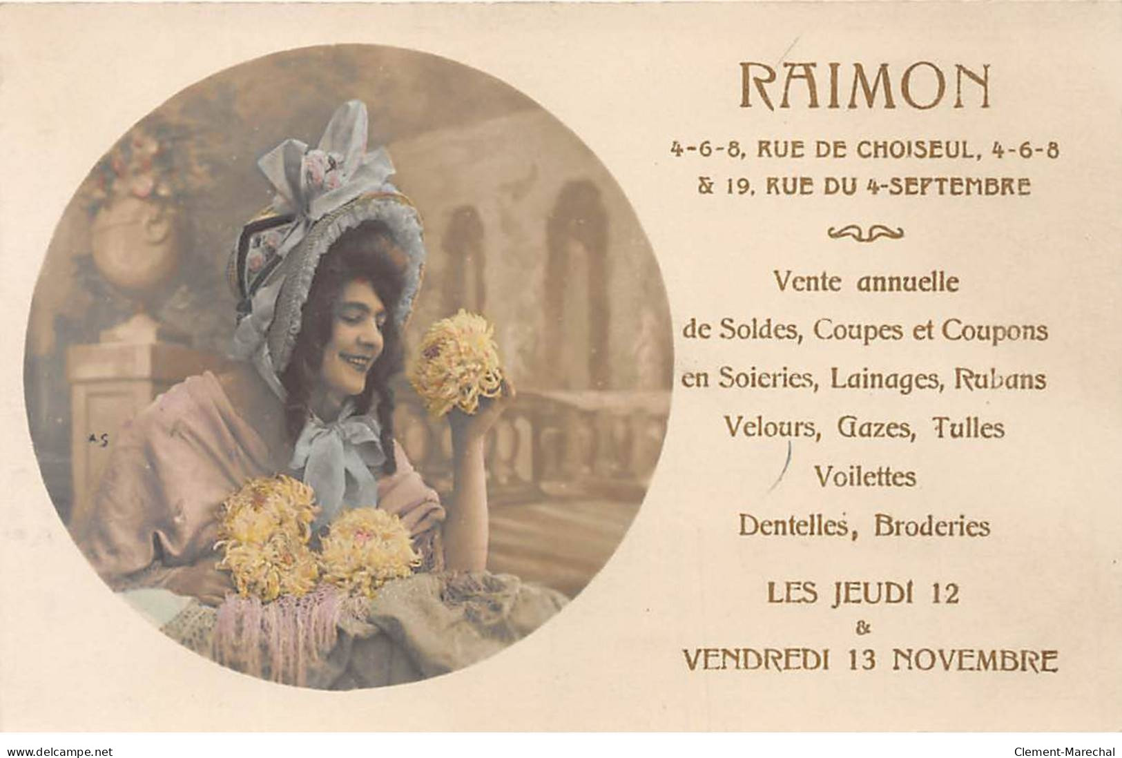 PARIS - RAIMON - Rue De Choiseul - Très Bon état - Arrondissement: 02