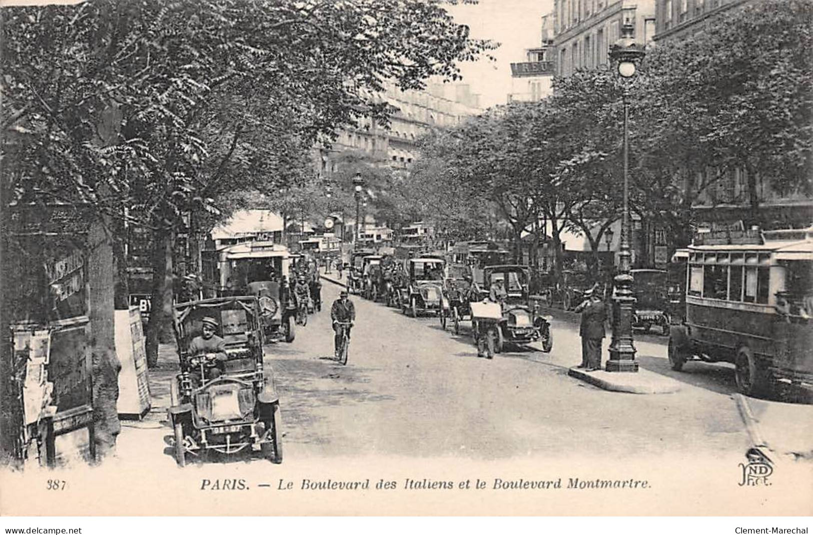 PARIS - Le Boulevard Des Italiens Et Le Boulevard Montmartre - Très Bon état - Distrito: 02
