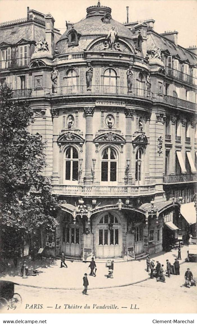 PARIS - Le Théâtre Du Vaudeville - Très Bon état - District 02