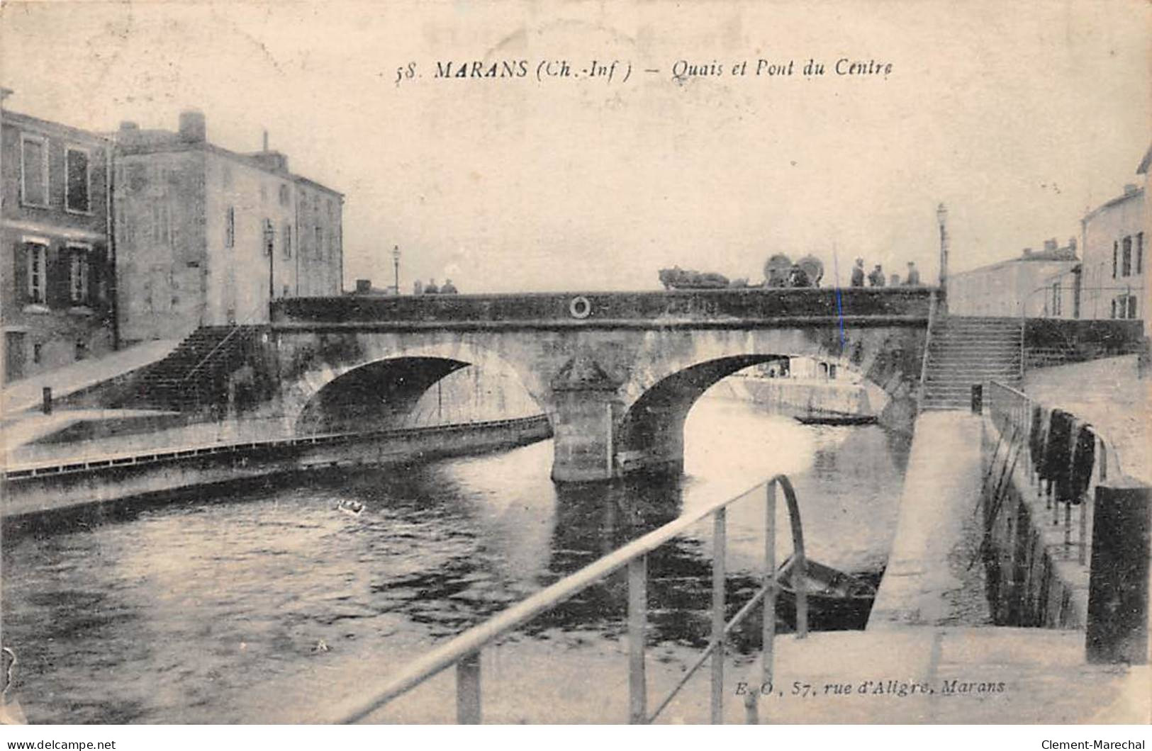 MARANS - Quais Et Pont Du Centre - état - Sonstige & Ohne Zuordnung