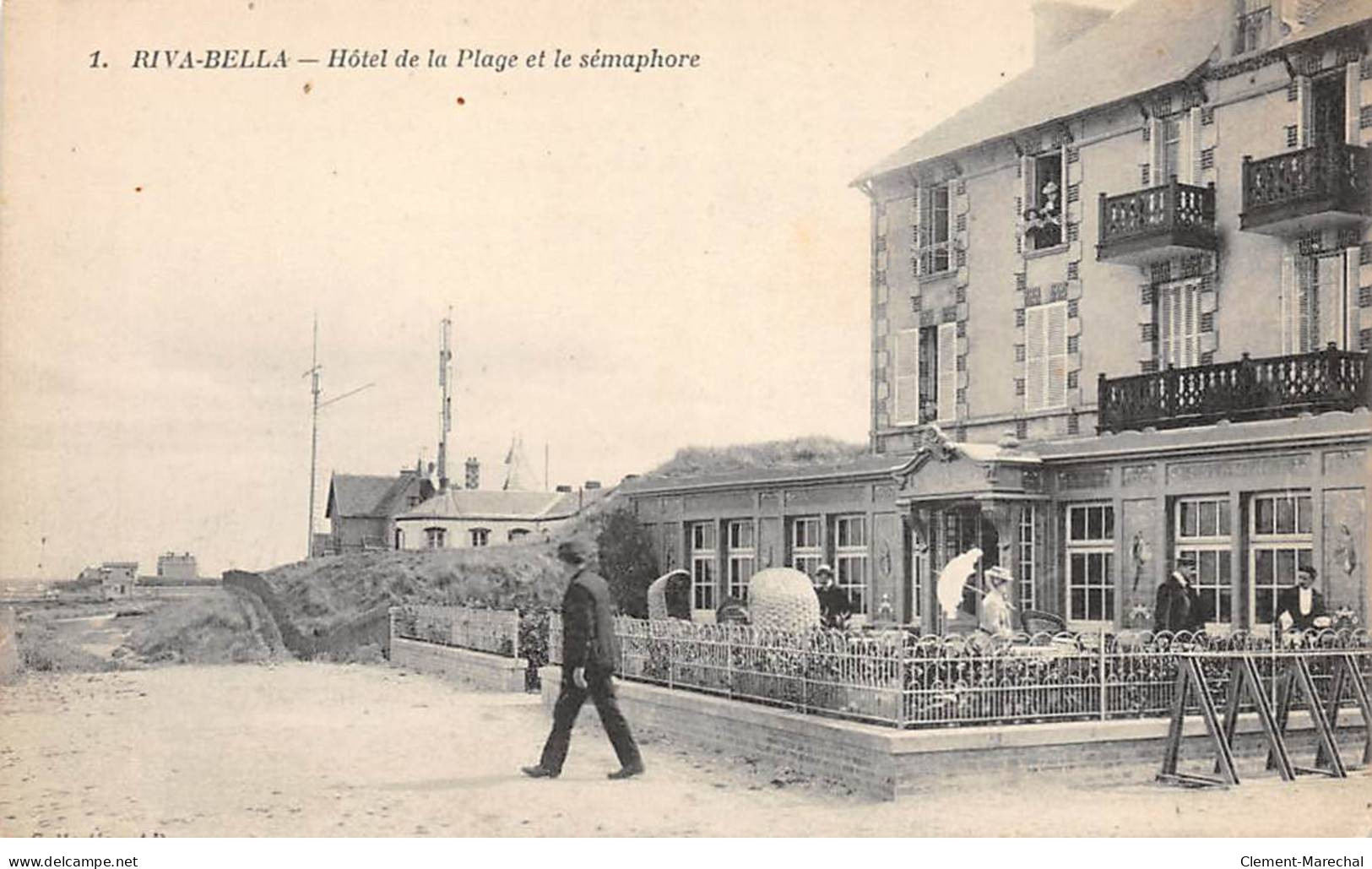 RIVA BELLA - Hôtel De La Plage Et Le Sémaphore - Très Bon état - Riva Bella