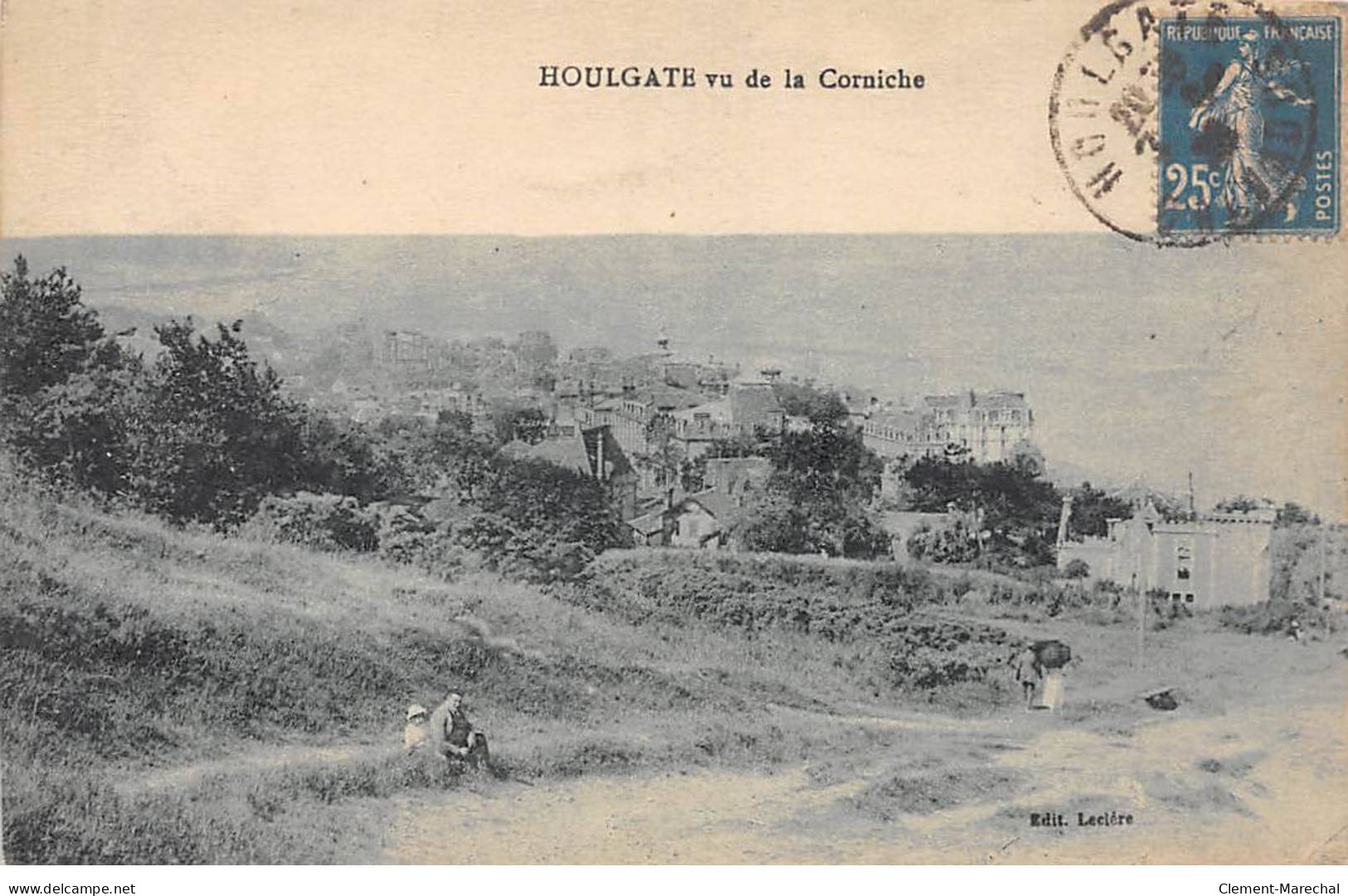HOULAGTE Vu De La Corniche - Très Bon état - Houlgate