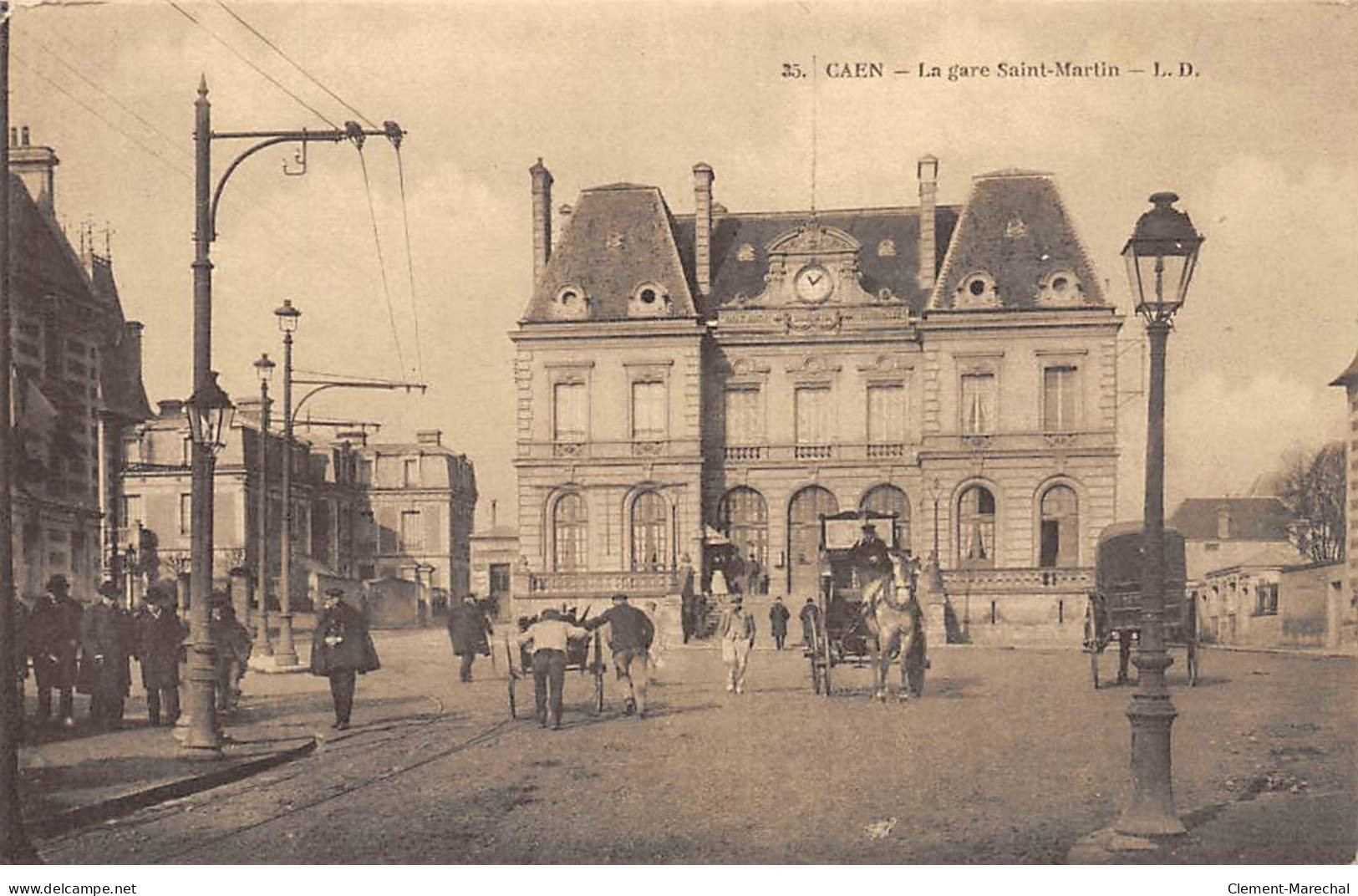 CAEN - La Gare Saint Martin - Très Bon état - Caen