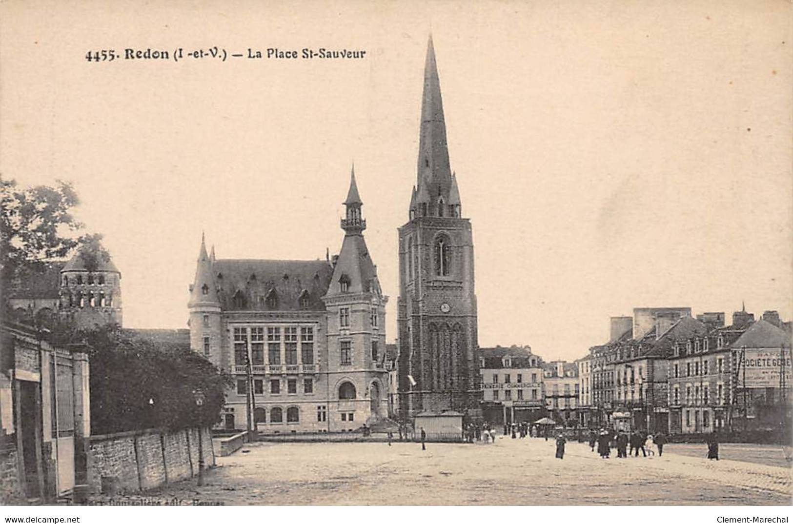 REDON - La Place Saint Sauveur - Très Bon état - Redon