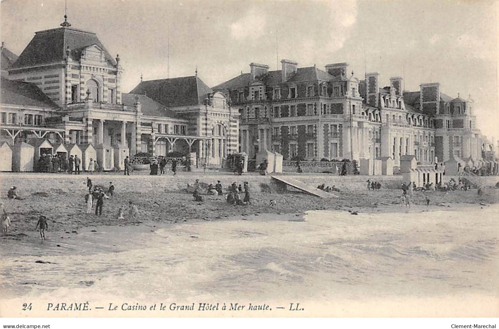 PARAME - Le Casino Et Le Grand Hôtel à Mer Haute - Très Bon état - Parame