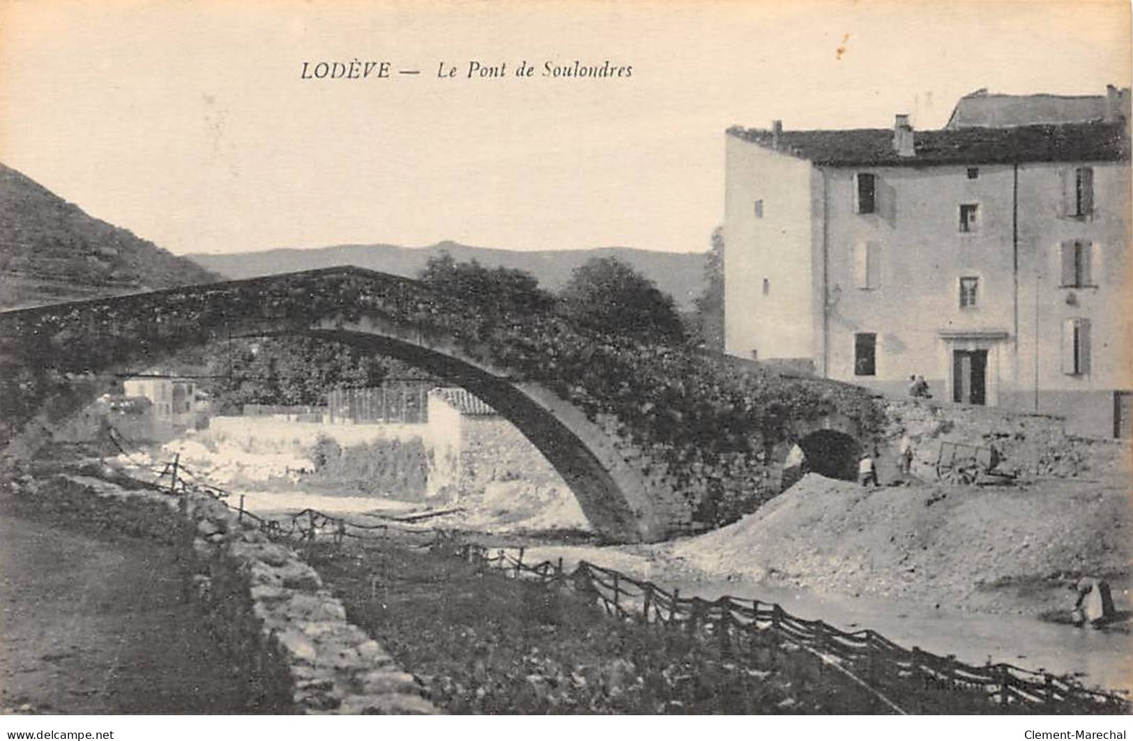 LODEVE - Le Pont De Soulondres - Très Bon état - Lodeve