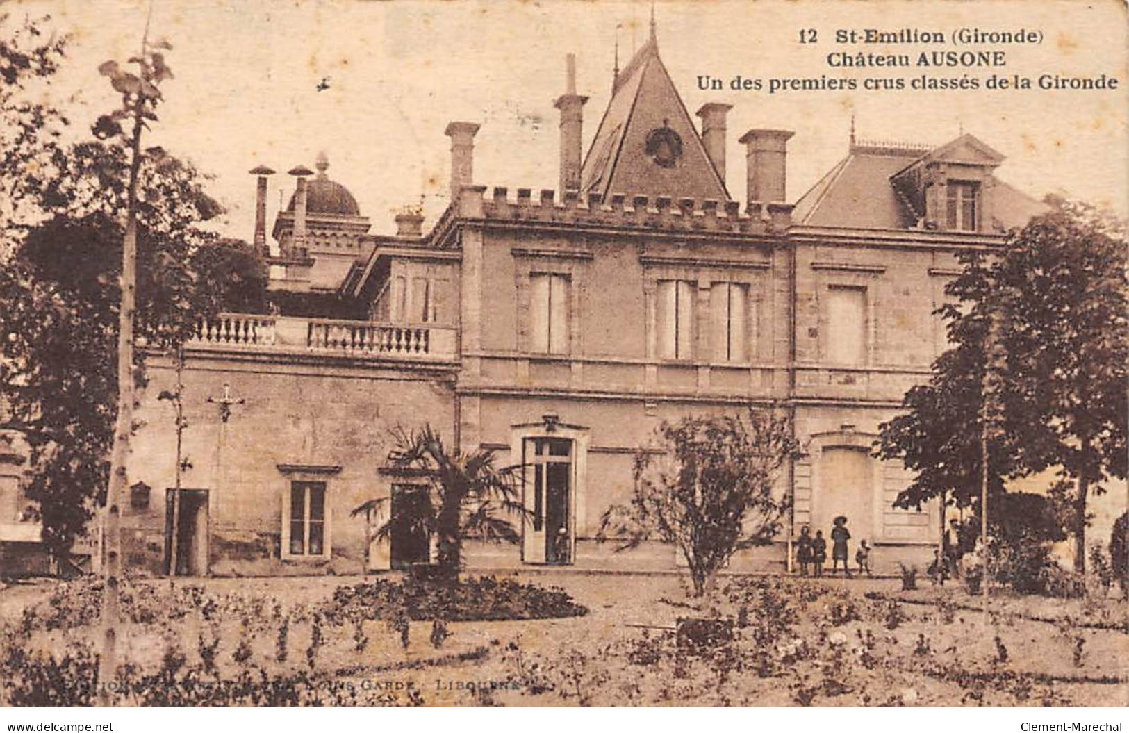 SAINT EMILION - Château AUSONE - état - Saint-Emilion
