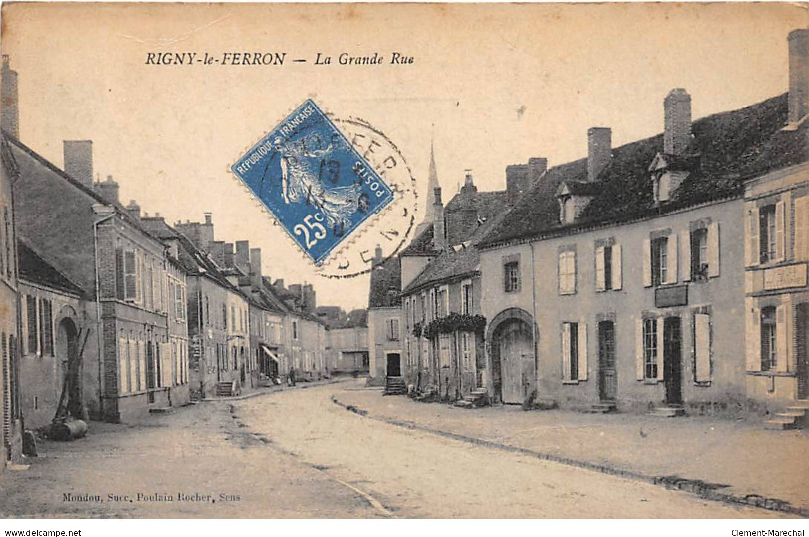 RIGNY LE FERRON - La Grande Rue - Très Bon état - Troyes