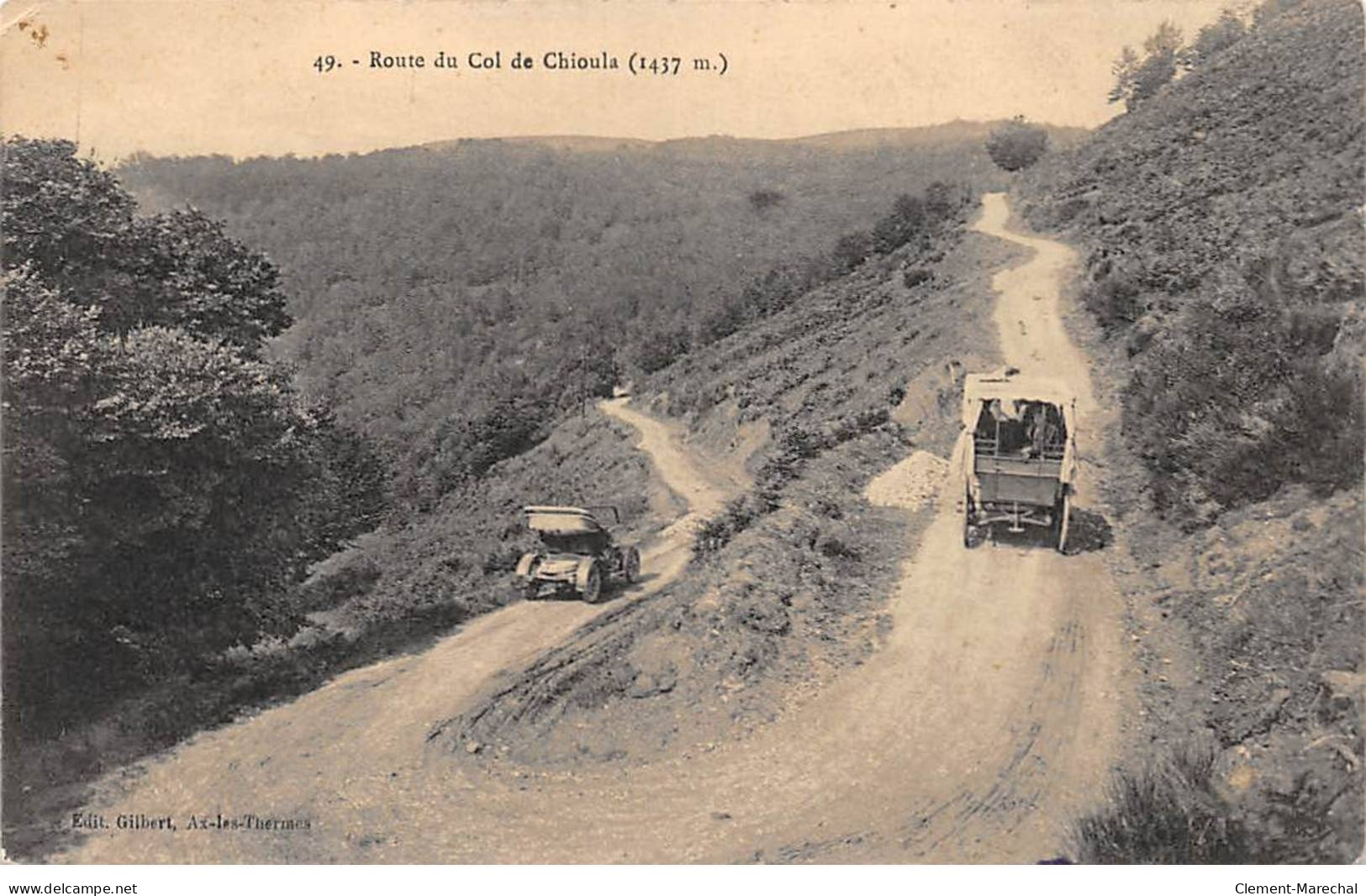 Route Du Col De La CHIOULA - Très Bon état - Autres & Non Classés