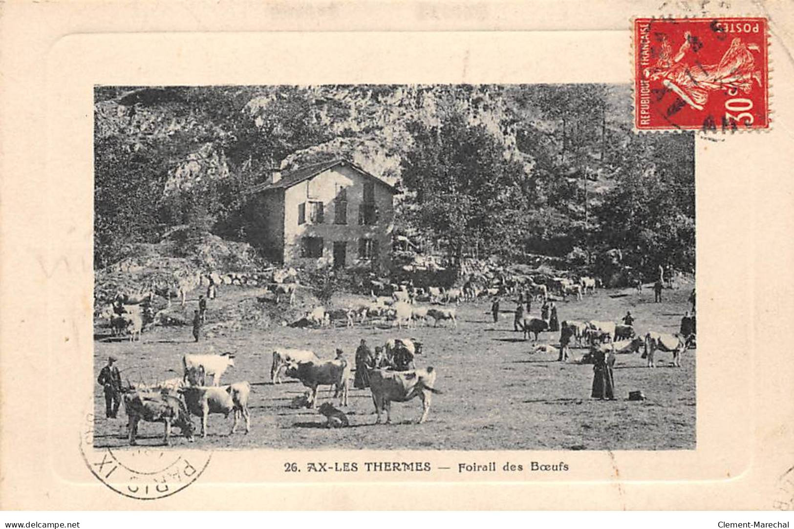 AX LES THERMES - Foirail Des Boeufs - état - Ax Les Thermes