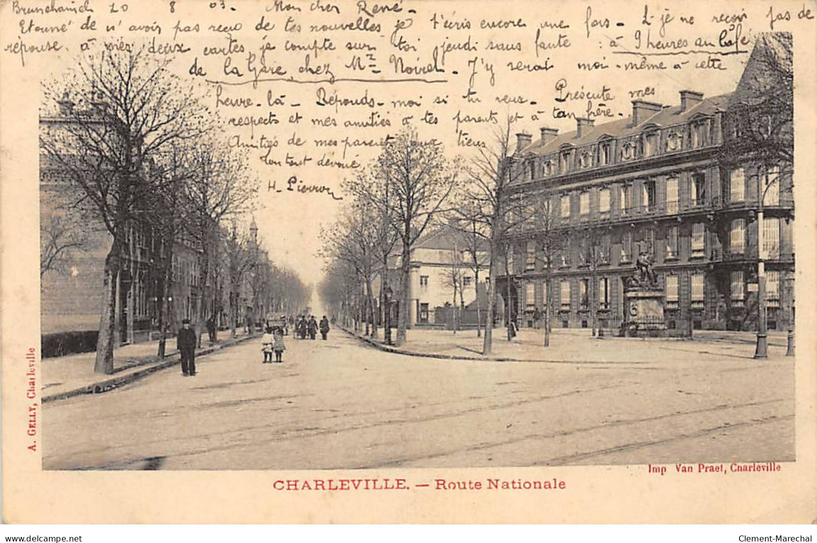 CHARLEVILLE - Route Nationale - Très Bon état - Charleville