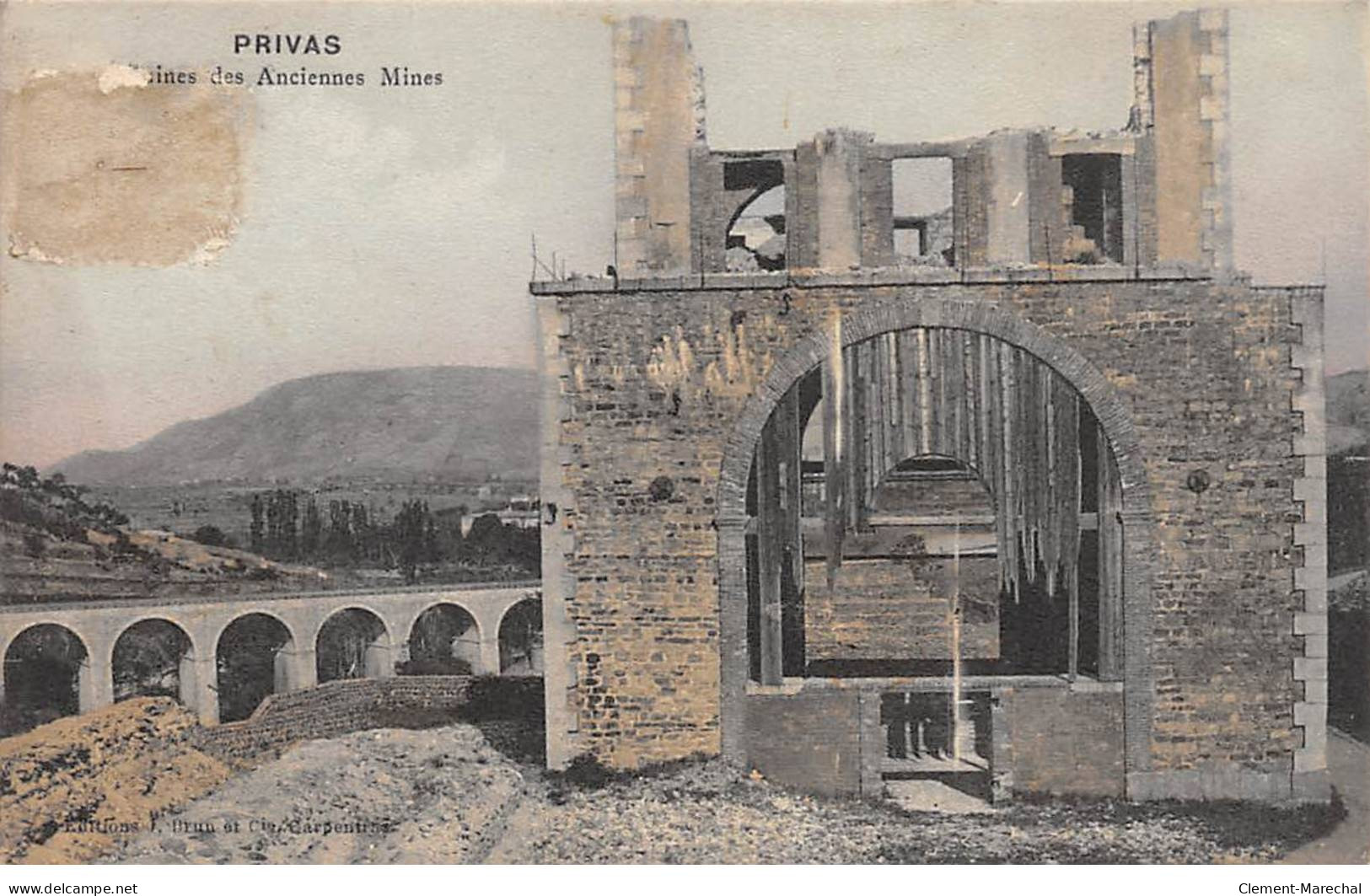 PRIVAS - Ruines Des Anciennes Mines - état - Privas