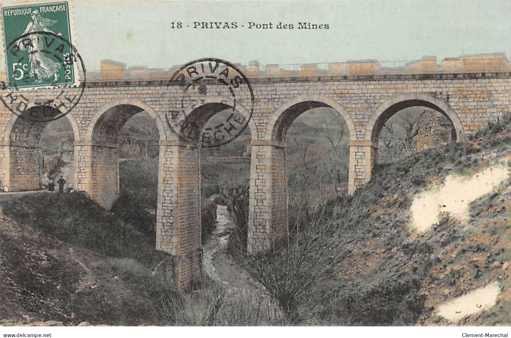 PRIVAS - Pont Des Mines - Très Bon état - Privas