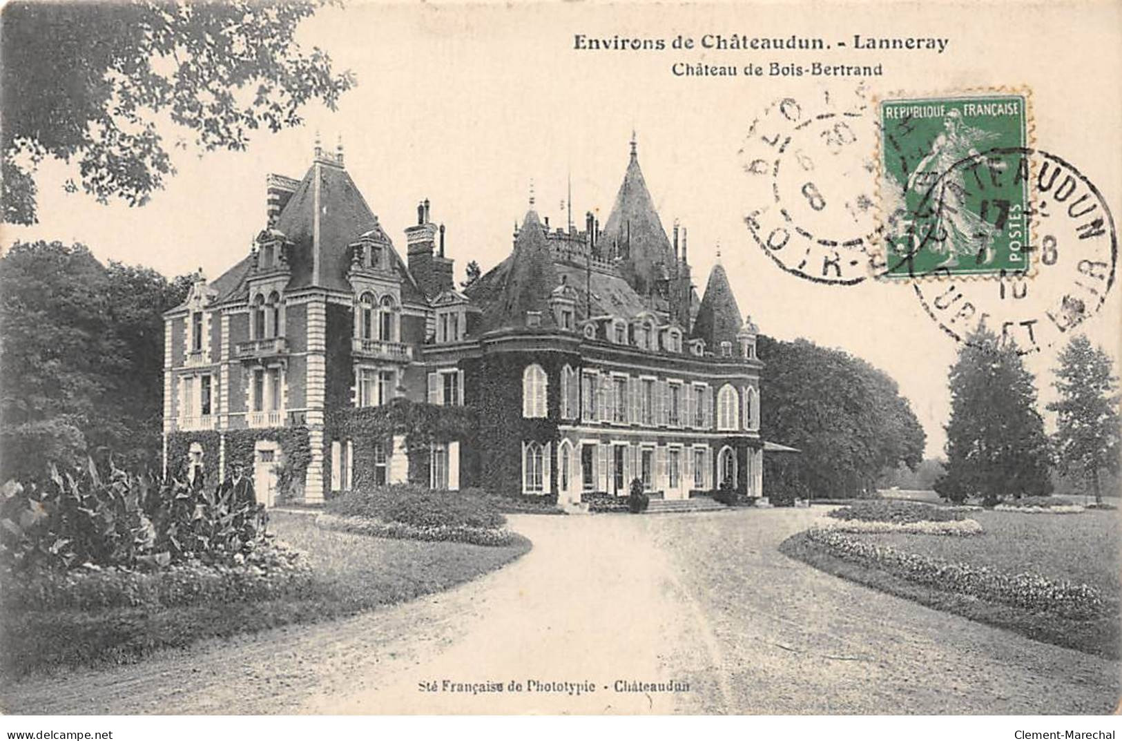 LANNERAY - Château De Bois Bertrand - Très Bon état - Sonstige & Ohne Zuordnung