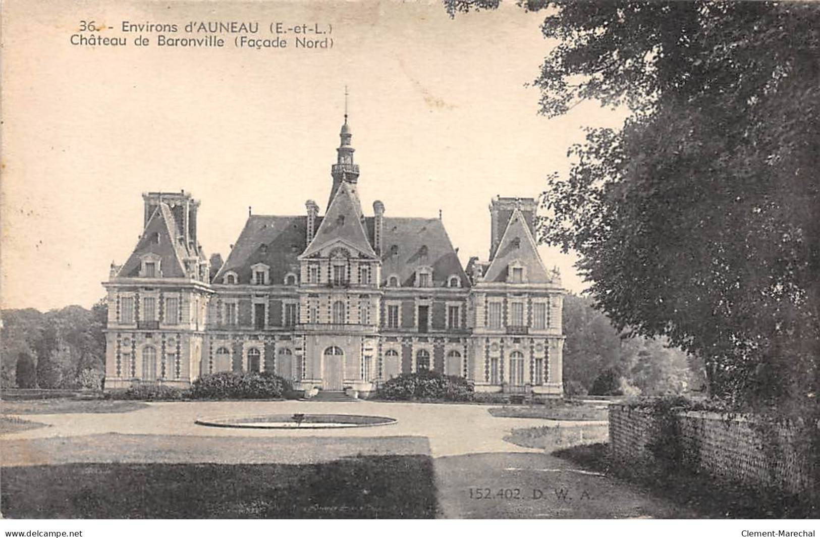 Environs D'AUNEAU - Château De Baronville - Très Bon état - Sonstige & Ohne Zuordnung