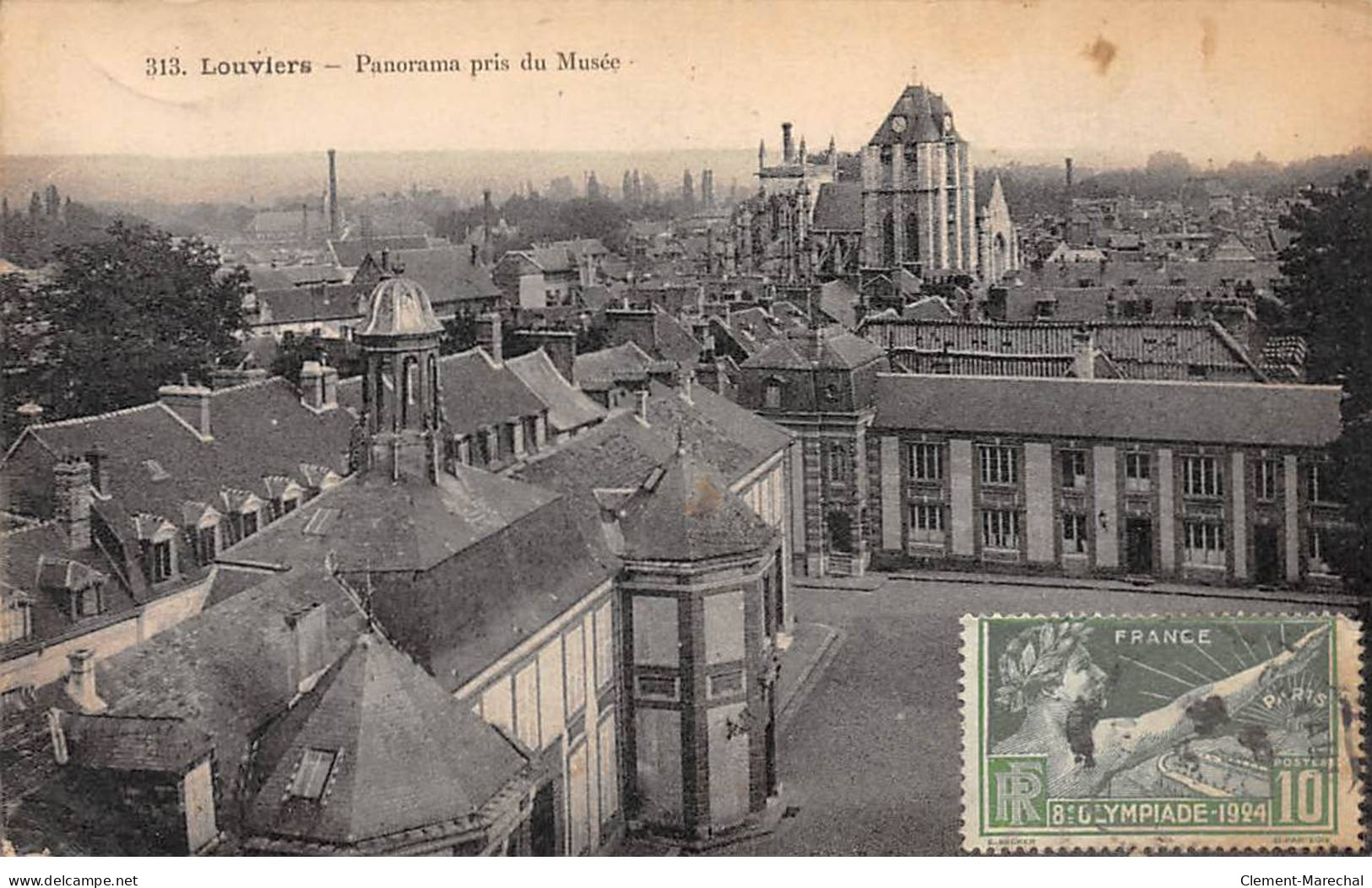 LOUVIERS - Panorama Pris Du Musée - état - Louviers