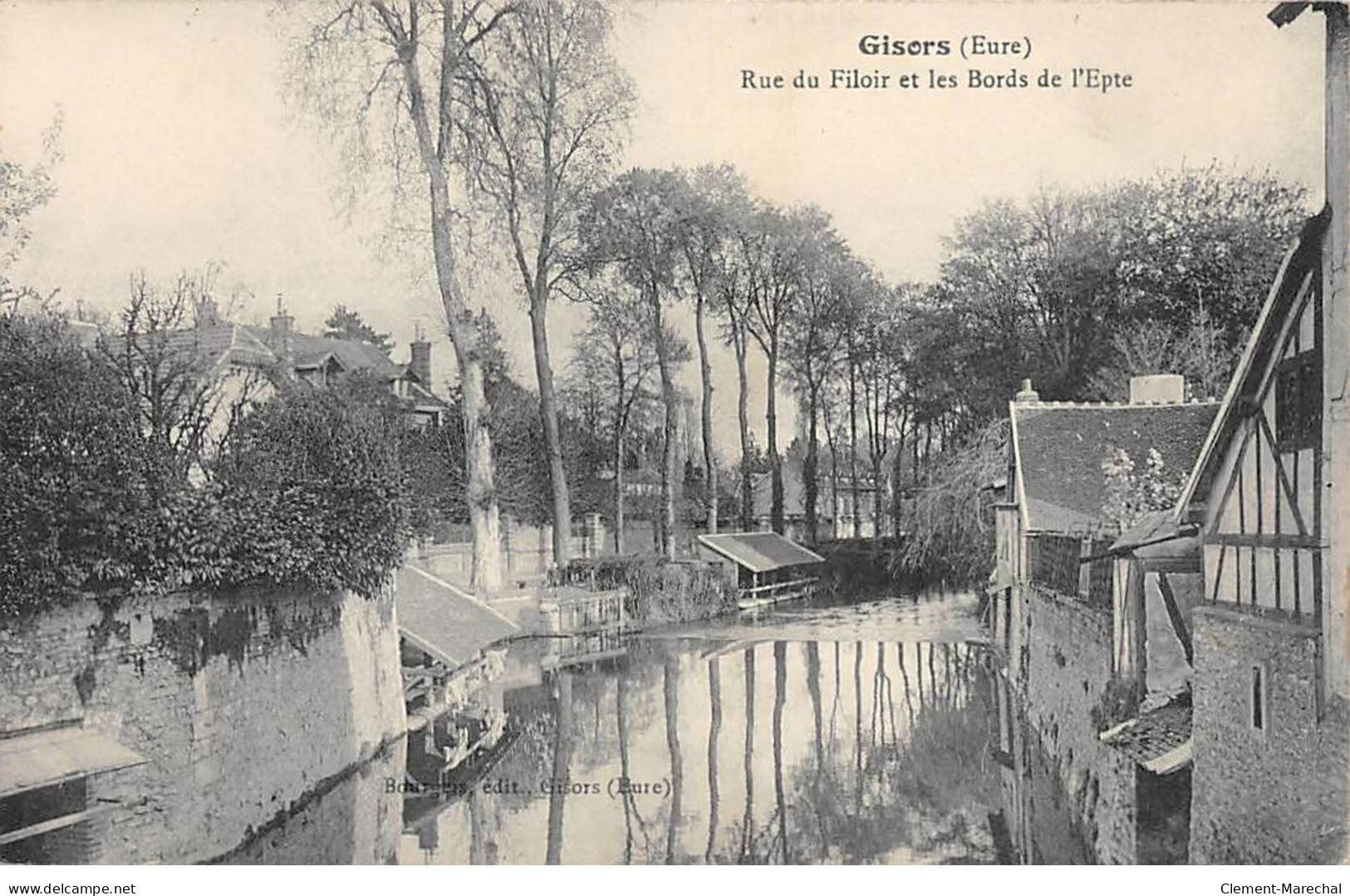 GISORS - Rue Du Filoir Et Les Bords De L'Epte - Très Bon état - Gisors