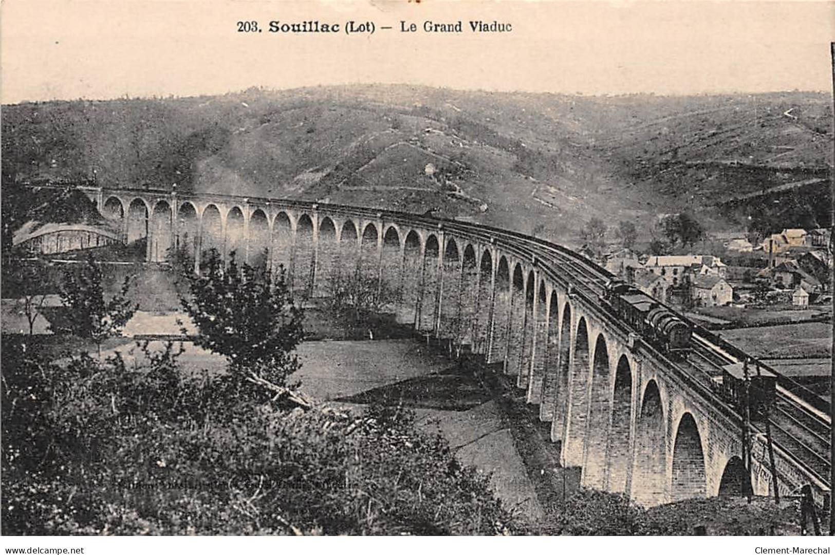 SOUILLAC - Le Grand Viaduc - Très Bon état - Souillac