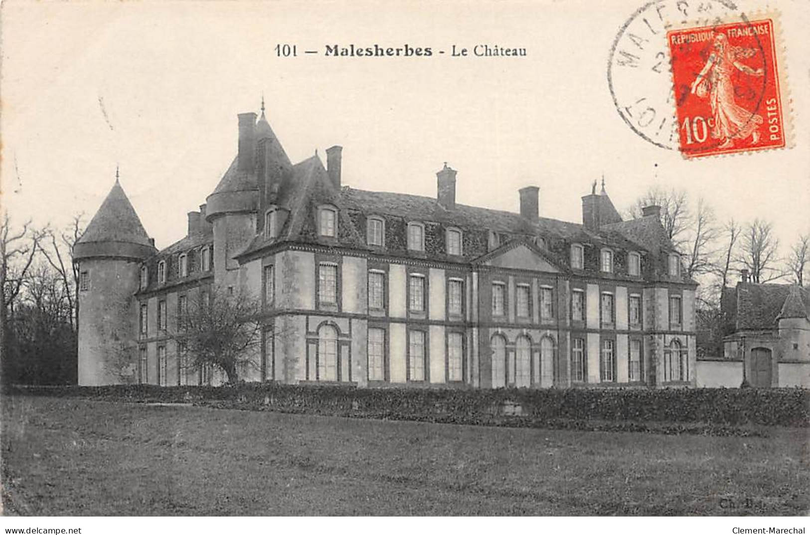 MALESHERBES - Le Château - état - Malesherbes