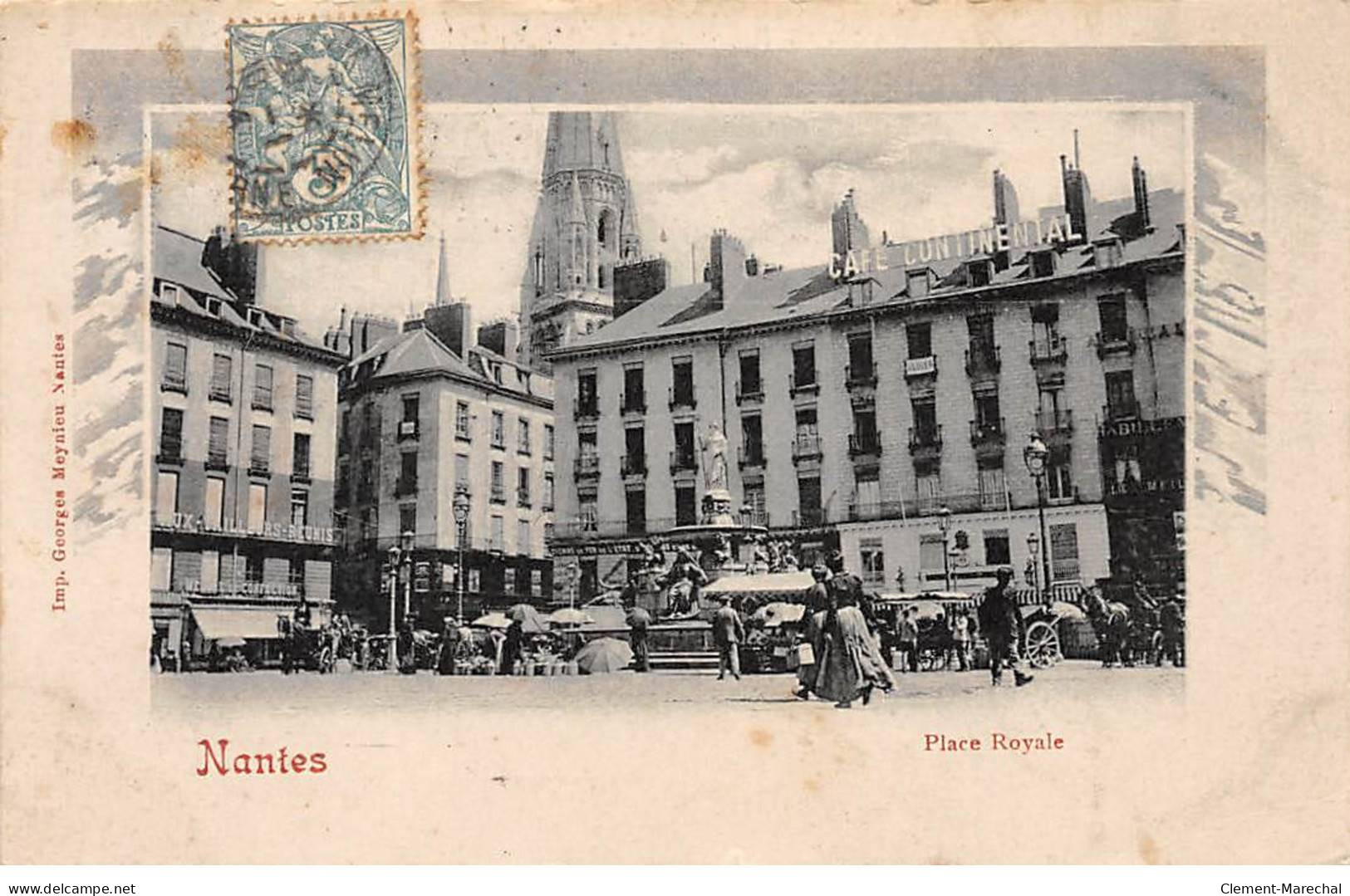 NANTES - Place Royale - Très Bon état - Nantes