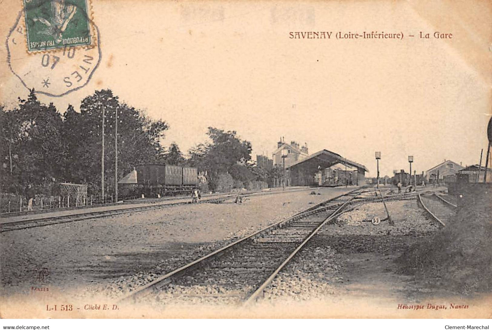 SAVENAY - La Gare - état - Savenay