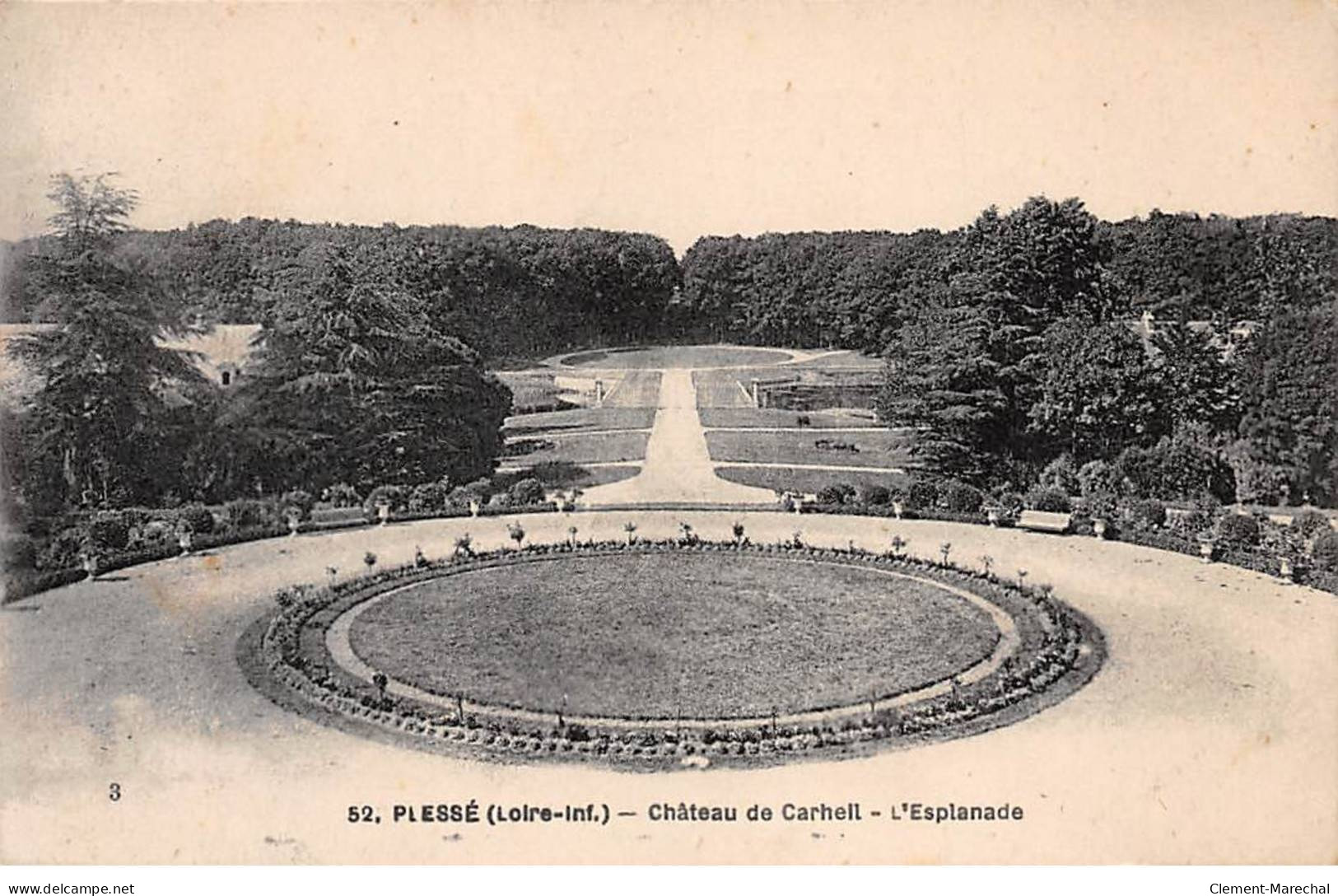 PLESSE - Château De Carhell - L'Esplanade - Très Bon état - Sonstige & Ohne Zuordnung