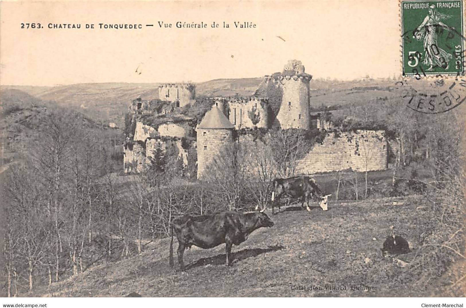 Château De TONQUEDEC - Vue Générale De La Vallée - Très Bon état - Tonquédec