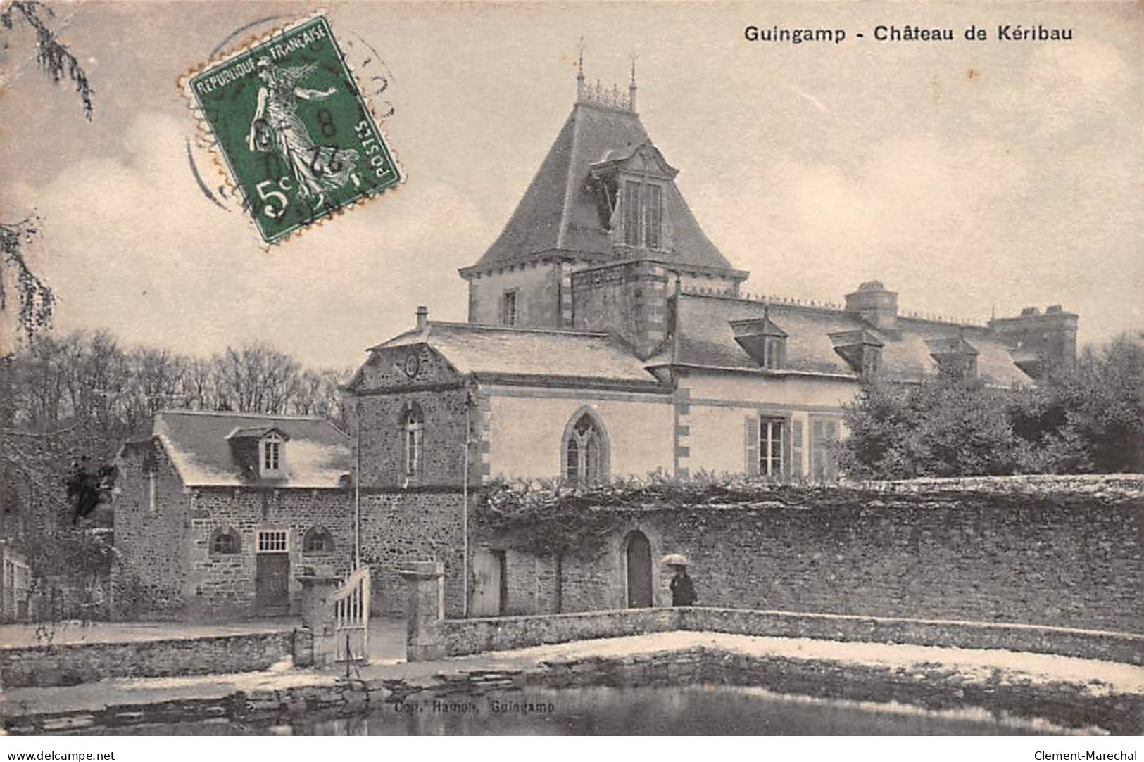 GUINGAMP - Château De Kéribau - état - Guingamp