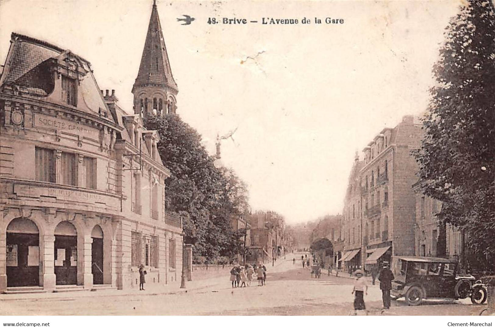 BRIVE - L'Avenue De La Gare - Très Bon état - Brive La Gaillarde