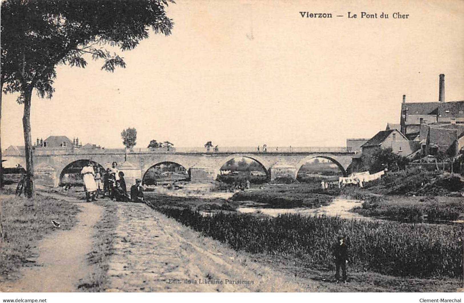 VIERZON - Le Pont Du Cher - Très Bon état - Vierzon