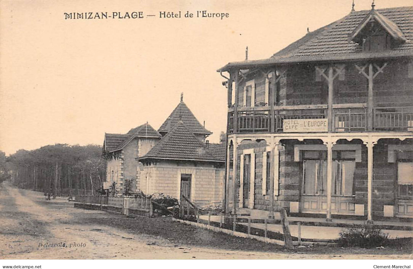 MIMIZAN PLAGE - Hôtel De L'Europe - Très Bon état - Mimizan Plage