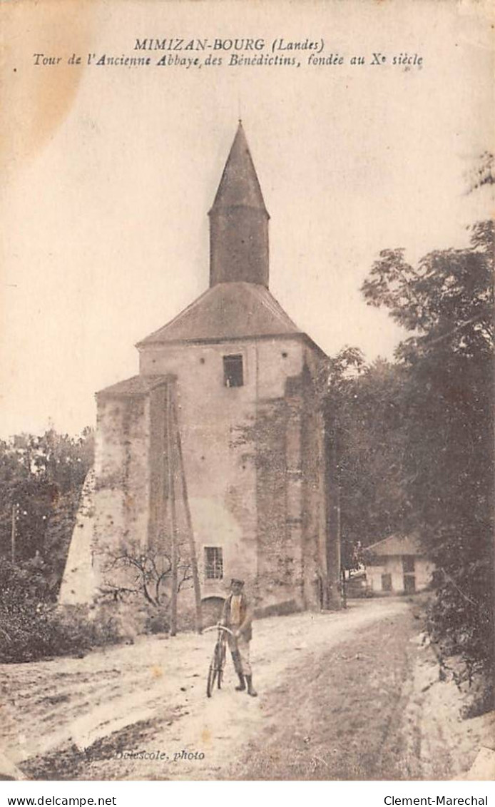 MIMIZAN BOURG - Tour De L'Ancienne Abbaye Des Bénédictins - Très Bon état - Mimizan