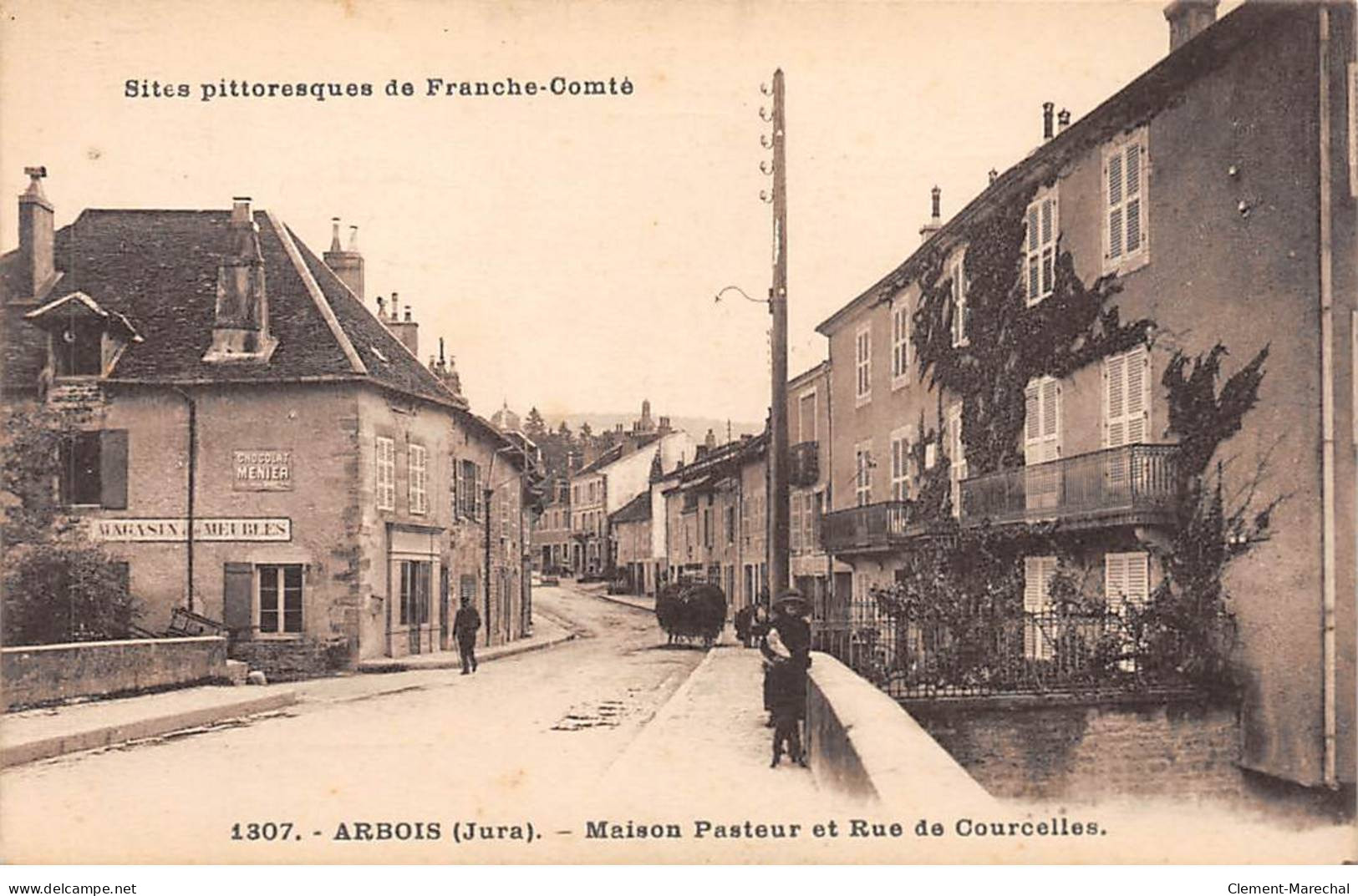 ARBOIS - Maison Pasteur Et Rue De Courcelles - Très Bon état - Arbois