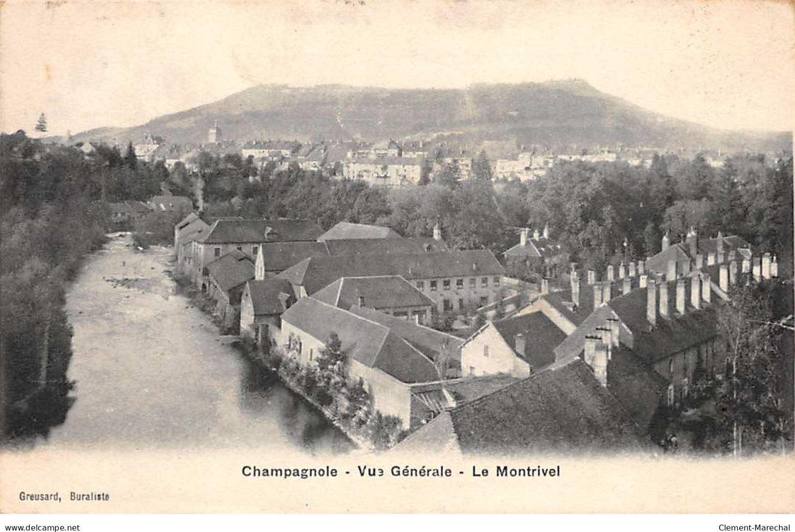 CHAMPAGNOLE - Vue Générale - Le Montrivel - Très Bon état - Champagnole