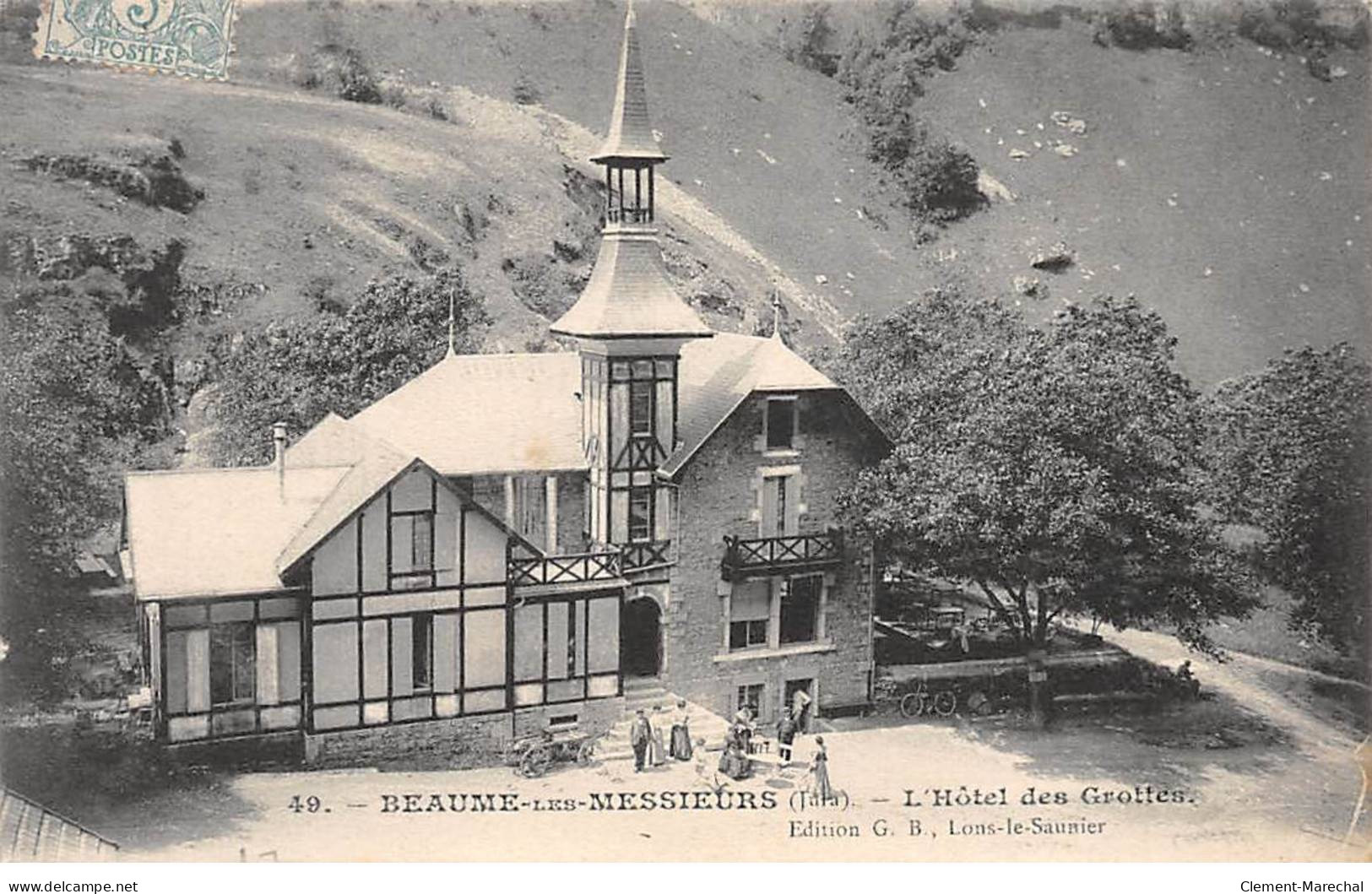 BEAUME LES MESSIEURS - L'Hôtel Des Grottes - Très Bon état - Baume-les-Messieurs