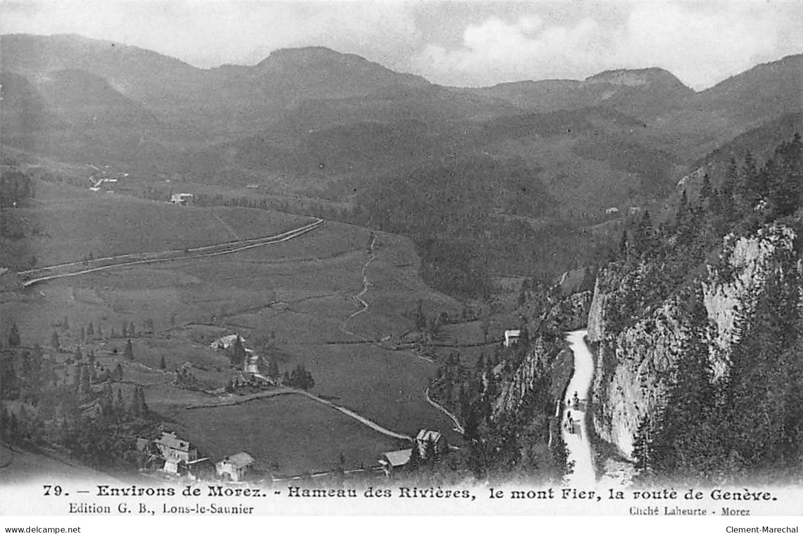 Hameau Des Rivières - Le Mont Fier - Le Route De Genève - Très Bon état - Autres & Non Classés